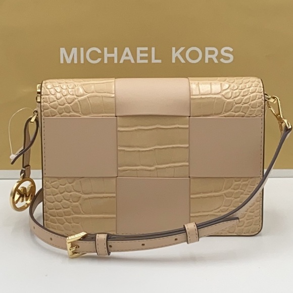 MICHAEL KORS MERCER SMALL CLUTCH XBODY BUFF - Picture 7 of 16